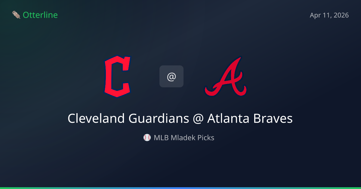 MLB Picks Today (April 11, 2026): Cleveland Guardians at Atlanta Braves | AI Model Consensus