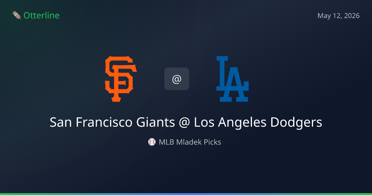 MLB Picks Today (May 12, 2026): San Francisco Giants at Los Angeles Dodgers | AI Model Consensus