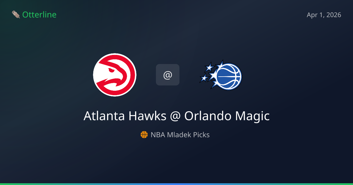 NBA Picks Today (April 1, 2026): Atlanta Hawks at Orlando Magic | AI Model Consensus