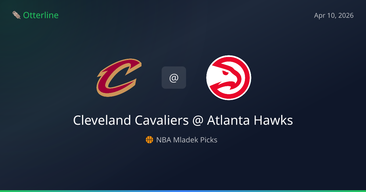 NBA Picks Today (April 10, 2026): Cleveland Cavaliers at Atlanta Hawks | AI Model Consensus