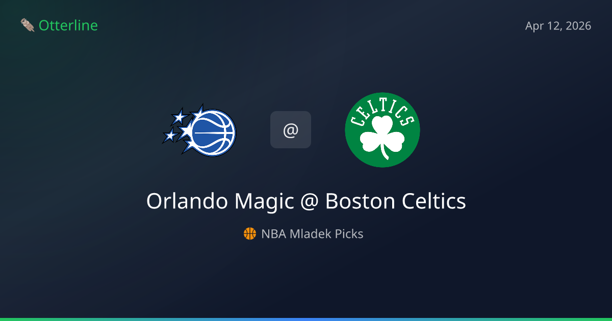 NBA Picks Today (April 12, 2026): Orlando Magic at Boston Celtics | AI Model Consensus