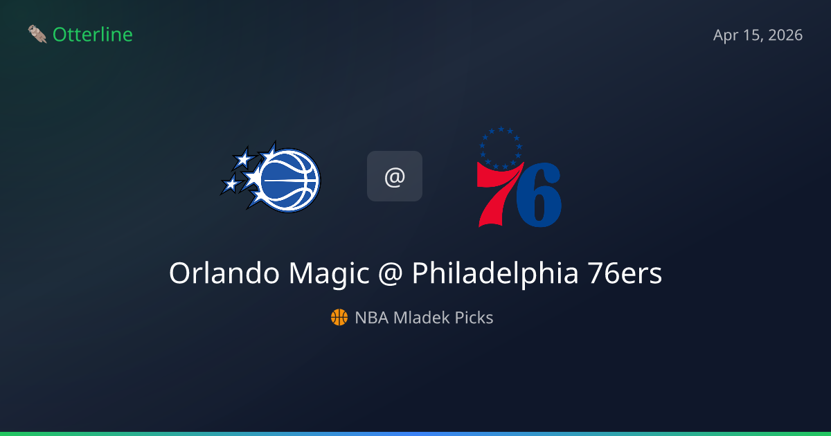 NBA Picks Today (April 15, 2026): Orlando Magic at Philadelphia 76ers | AI Model Consensus