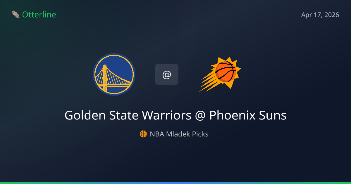 NBA Picks Today (April 17, 2026): Golden State Warriors at Phoenix Suns | AI Model Consensus