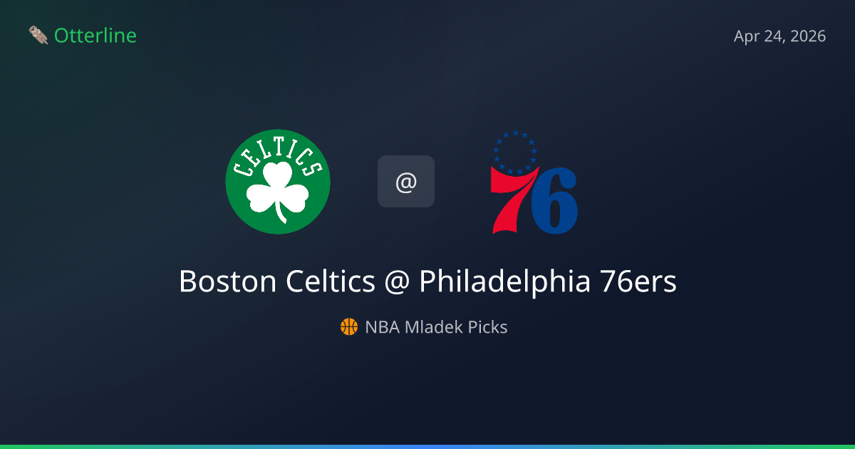 NBA Picks Today (April 24, 2026): Boston Celtics at Philadelphia 76ers | AI Model Consensus