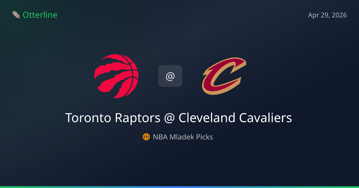 NBA Picks Today (April 29, 2026): Toronto Raptors at Cleveland Cavaliers | AI Model Consensus