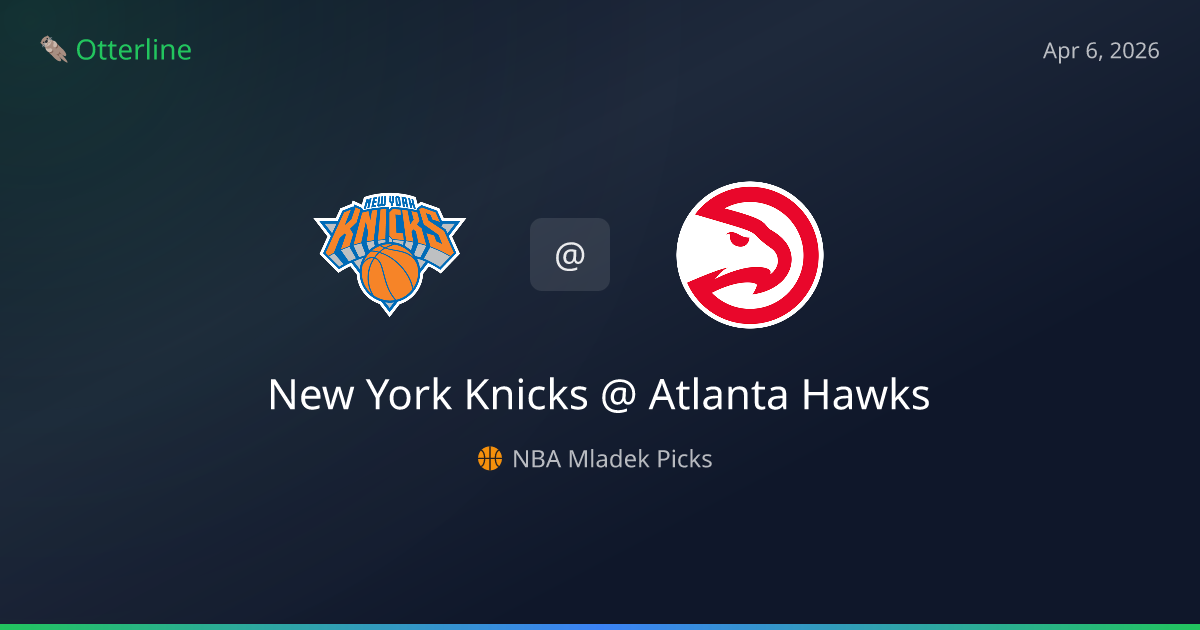 NBA Picks Today (April 6, 2026): New York Knicks at Atlanta Hawks | AI Model Consensus