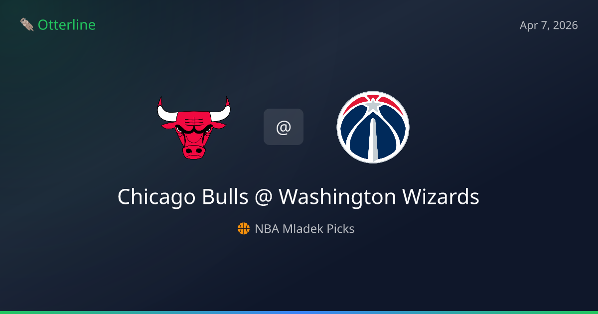 NBA Picks Today (April 7, 2026): Chicago Bulls at Washington Wizards | AI Model Consensus
