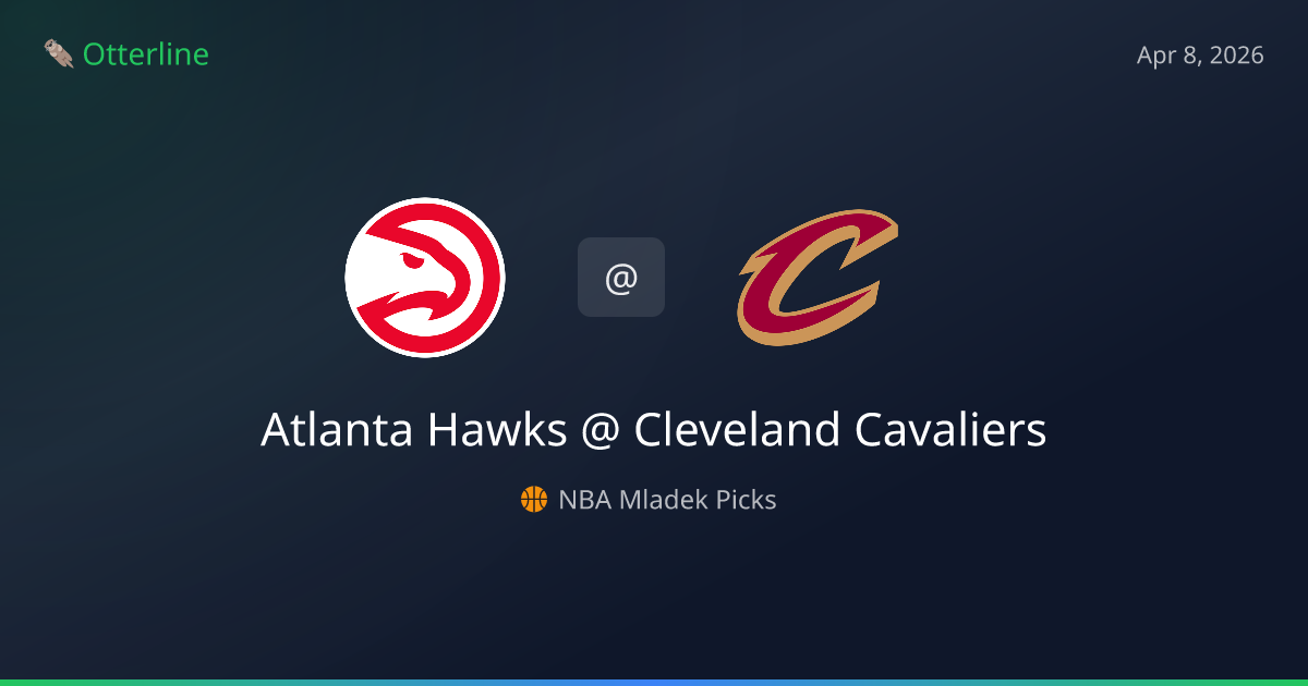 NBA Picks Today (April 8, 2026): Atlanta Hawks at Cleveland Cavaliers | AI Model Consensus