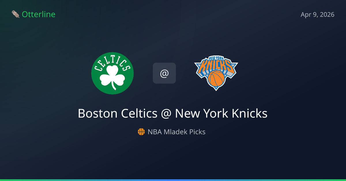 NBA Picks Today (April 9, 2026): Boston Celtics at New York Knicks | AI Model Consensus
