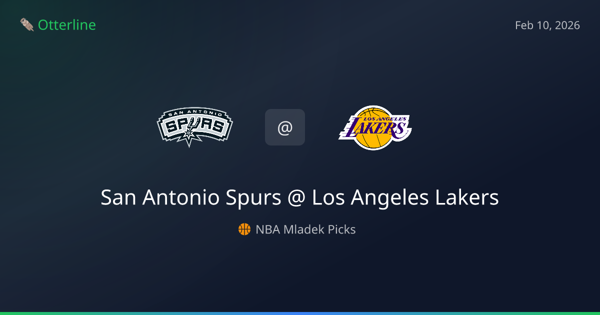 NBA Prediction, Pick for Tuesday, February 10, 2026: San Antonio Spurs vs Los Angeles Lakers