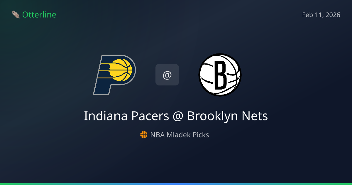 NBA Prediction, Pick for Wednesday, February 11, 2026: Indiana Pacers vs Brooklyn Nets