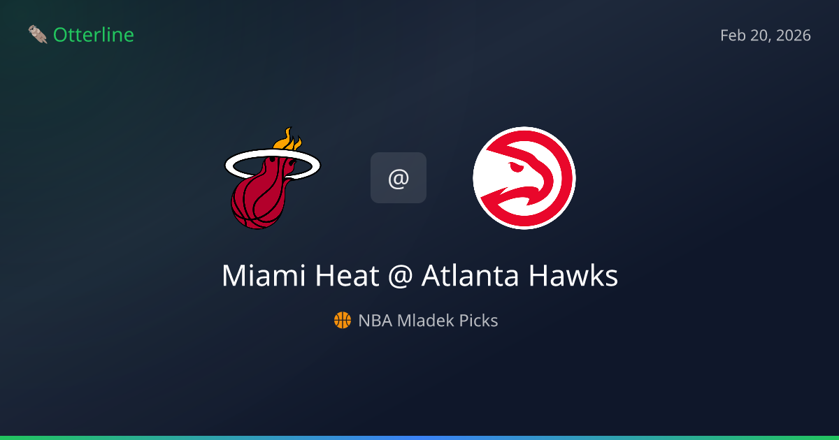 NBA Prediction, Pick for Friday, February 20, 2026: Miami Heat vs Atlanta Hawks