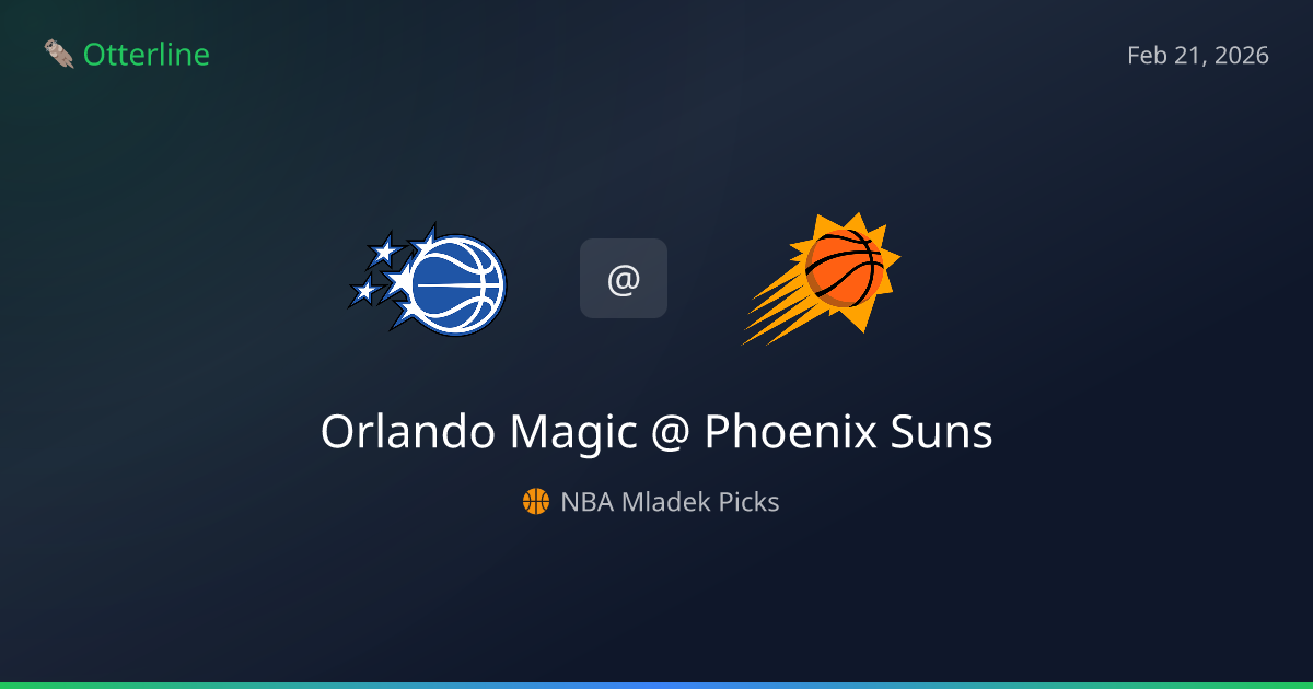 NBA Prediction, Pick for Saturday, February 21, 2026: Orlando Magic vs Phoenix Suns
