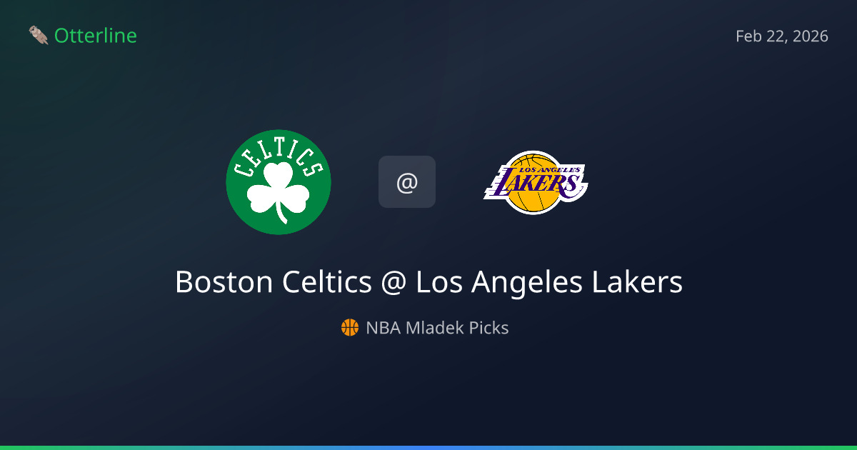 NBA Prediction, Pick for Sunday, February 22, 2026: Boston Celtics vs Los Angeles Lakers