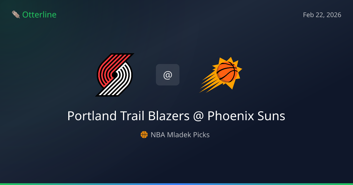 NBA Prediction, Pick for Sunday, February 22, 2026: Portland Trail Blazers vs Phoenix Suns
