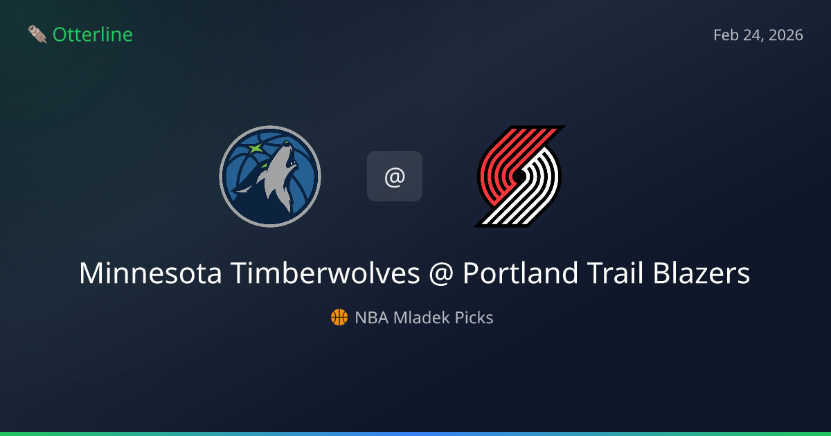 NBA Prediction, Pick for Tuesday, February 24, 2026: Minnesota Timberwolves vs Portland Trail Blazers