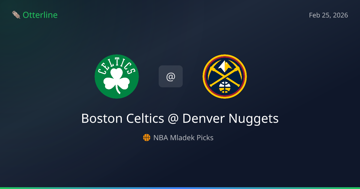 NBA Picks Today (February 25, 2026): Boston Celtics at Denver Nuggets | AI Model Consensus