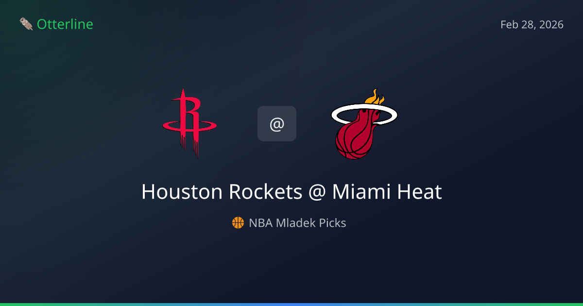 NBA Picks Today (February 28, 2026): Houston Rockets at Miami Heat | AI Model Consensus