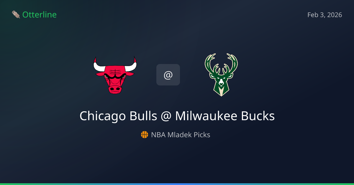 NBA Prediction, Pick for Tuesday, February 3, 2026: Chicago Bulls vs Milwaukee Bucks