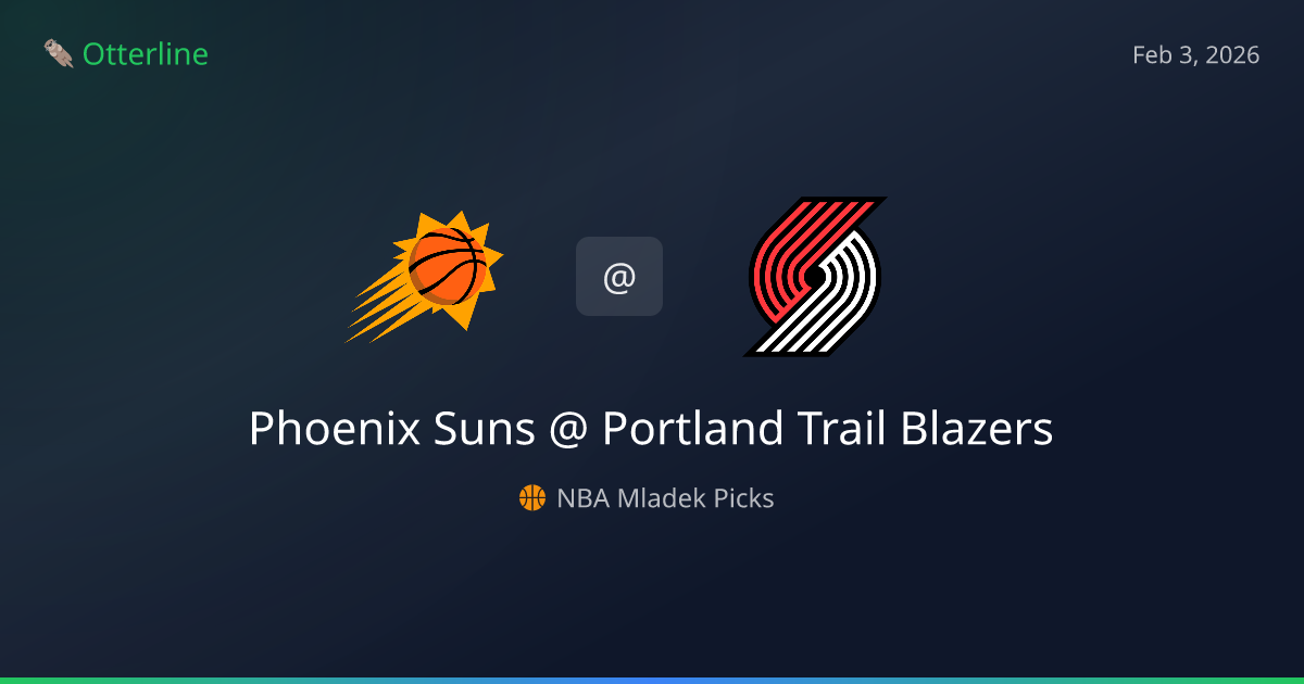 NBA Prediction, Pick for Tuesday, February 3, 2026: Phoenix Suns vs Portland Trail Blazers