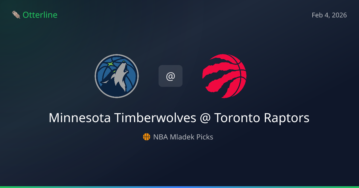 NBA Prediction, Pick for Wednesday, February 4, 2026: Minnesota Timberwolves vs Toronto Raptors