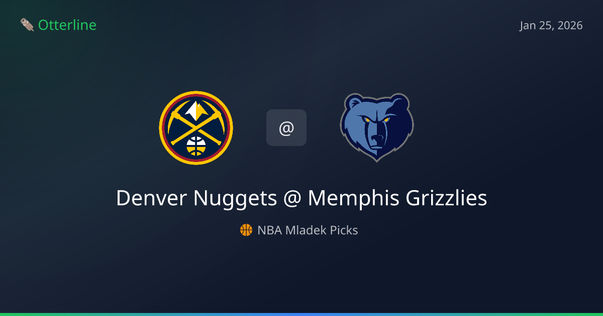 NBA Prediction, Pick for Sunday, January 25, 2026: Denver Nuggets vs Memphis Grizzlies