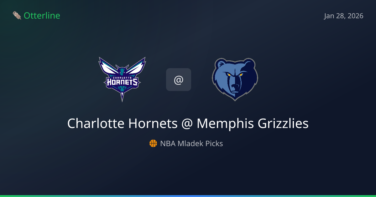 NBA Prediction, Pick for Wednesday, January 28, 2026: Charlotte Hornets vs Memphis Grizzlies