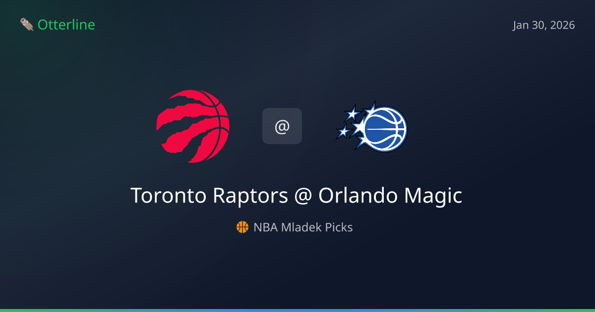 NBA Prediction, Pick for Friday, January 30, 2026: Toronto Raptors vs Orlando Magic