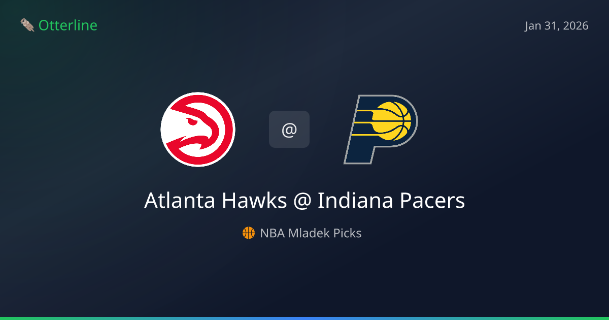 NBA Prediction, Pick for Saturday, January 31, 2026: Atlanta Hawks vs Indiana Pacers