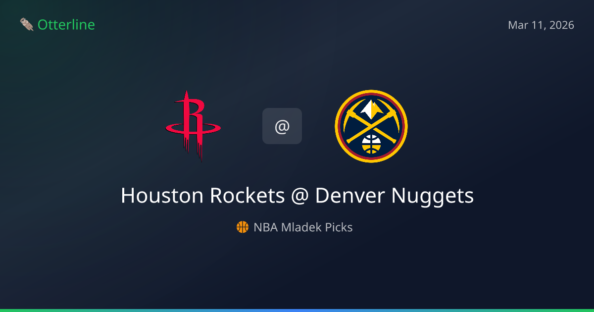 NBA Picks Today (March 11, 2026): Houston Rockets at Denver Nuggets | AI Model Consensus