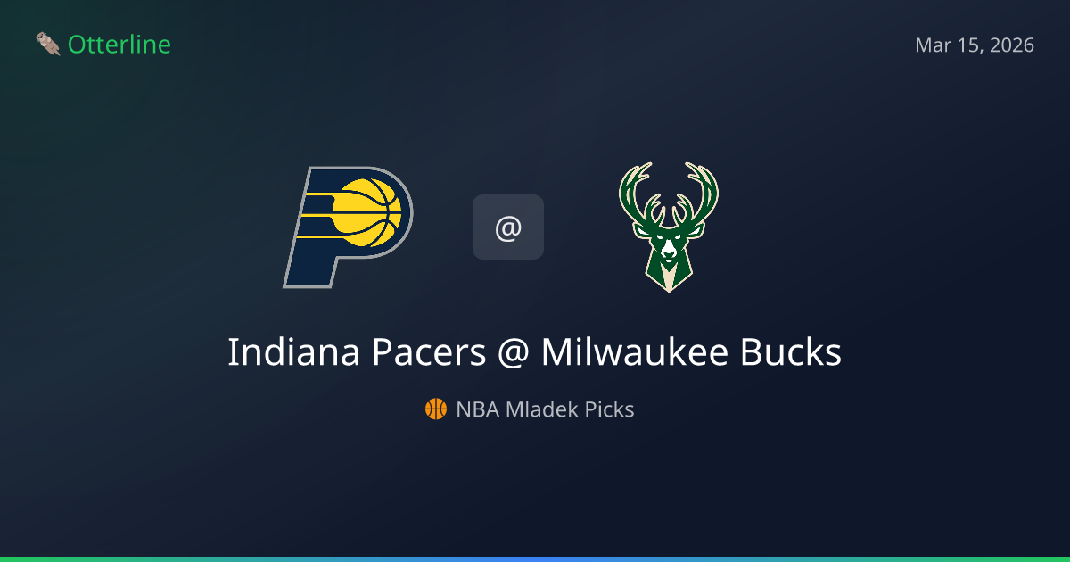 NBA Picks Today (March 15, 2026): Indiana Pacers at Milwaukee Bucks | AI Model Consensus