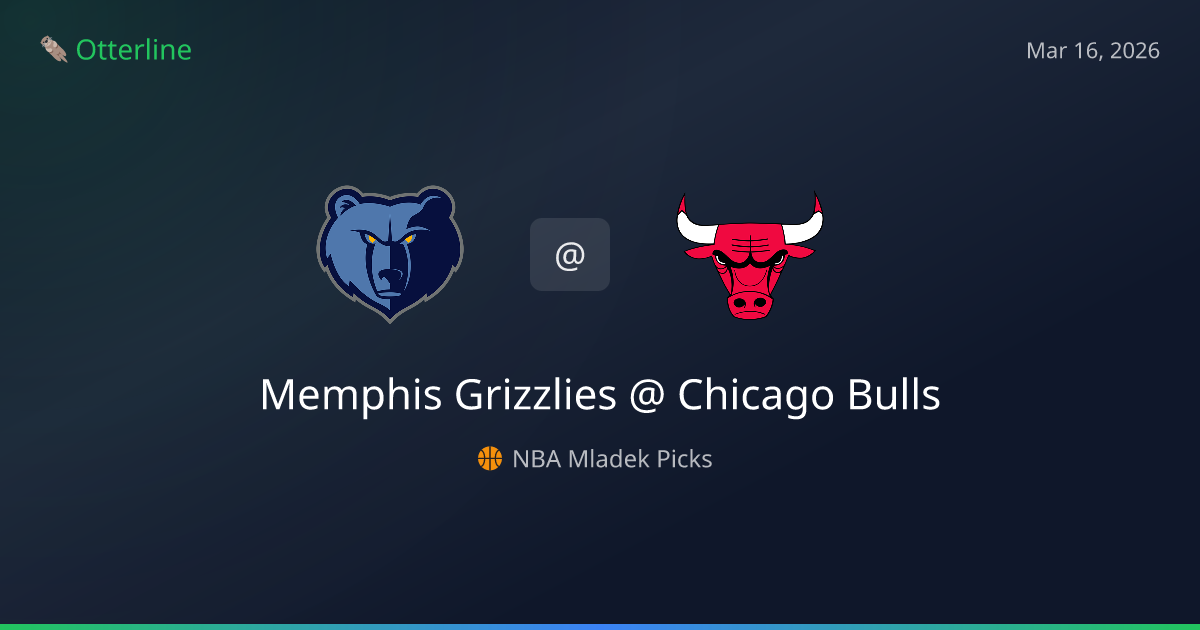 NBA Picks Today (March 16, 2026): Memphis Grizzlies at Chicago Bulls | AI Model Consensus