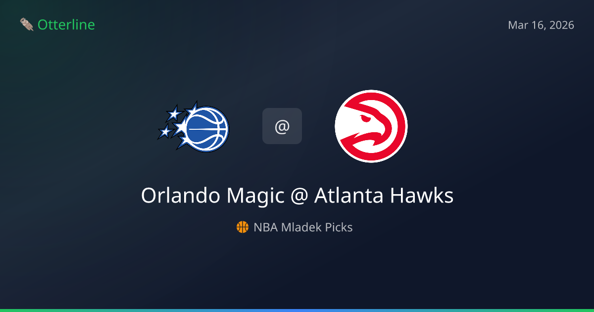 NBA Picks Today (March 16, 2026): Orlando Magic at Atlanta Hawks | AI Model Consensus