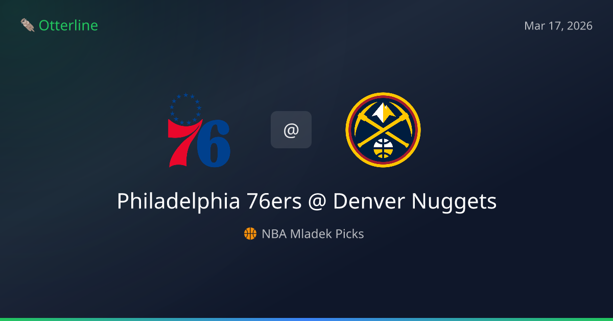 NBA Picks Today (March 17, 2026): Philadelphia 76ers at Denver Nuggets | AI Model Consensus