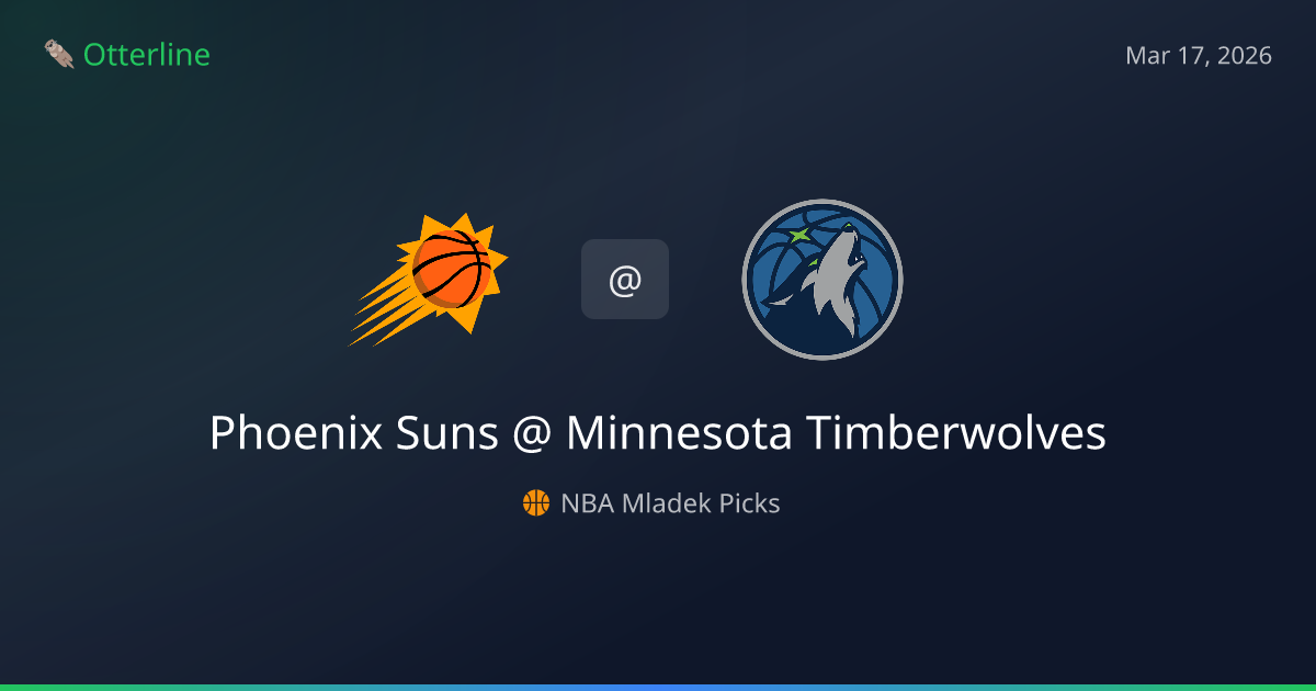 NBA Picks Today (March 17, 2026): Phoenix Suns at Minnesota Timberwolves | AI Model Consensus