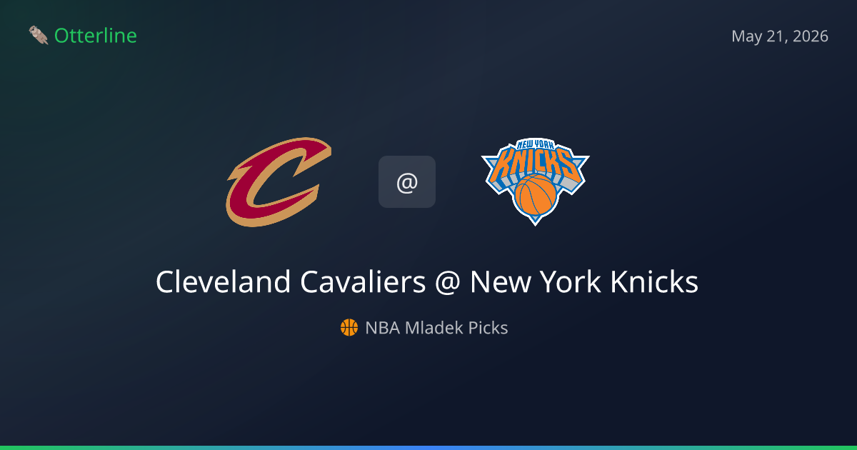 NBA Picks Today (May 21, 2026): Cleveland Cavaliers at New York Knicks | AI Model Consensus