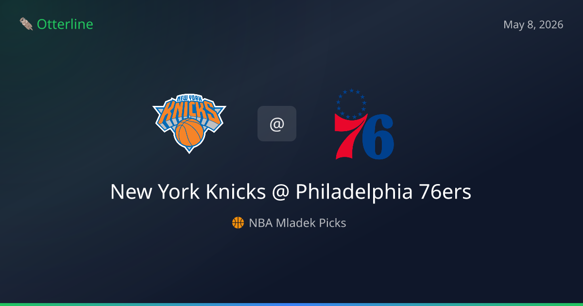 NBA Picks Today (May 8, 2026): New York Knicks at Philadelphia 76ers | AI Model Consensus