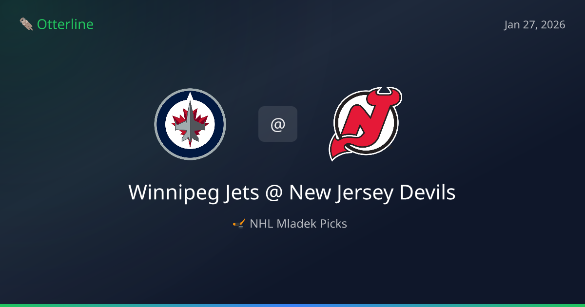 NHL Prediction, Pick for Tuesday, January 27, 2026: Winnipeg Jets vs New Jersey Devils